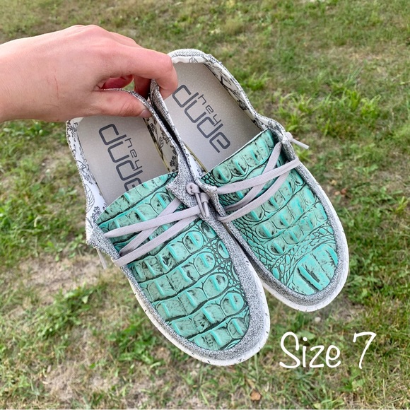 Scarpe Casual Donna Hey Dude Wendy Metallic Shine Moccasin Donna